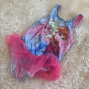 Frozen tutu swimsuit